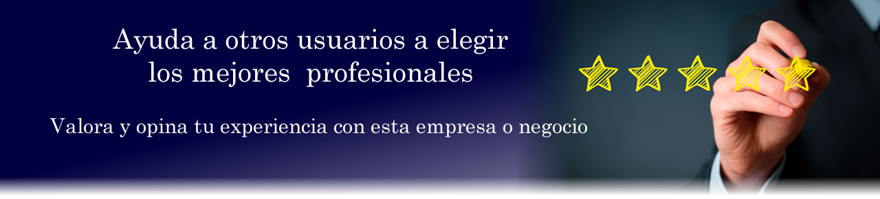 No puedes valorar a este profesional si no has iniciado sesión en tu cuenta